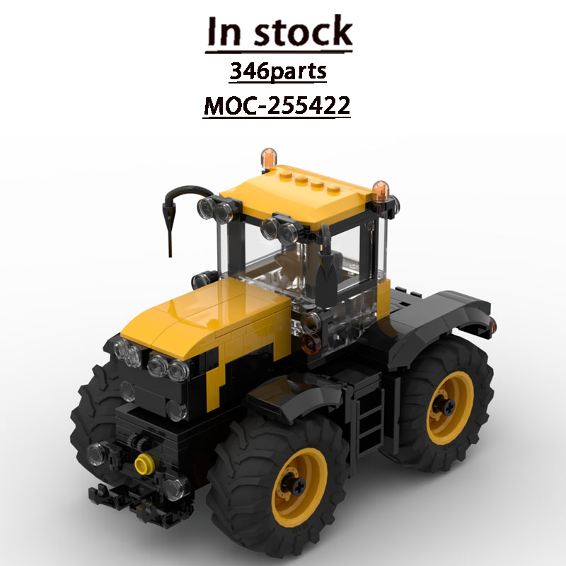 Urban Farming Is - MOC-255422 ฟาร์มในเมืองรถแทรกเตอร์การเกษตรบล็อกตัวต่อรุ่น 346 ชิ้นส่วน MOC เด็กผู้ชายเด็กวันเกิดของขวัญของเล่นคริสต์มาส