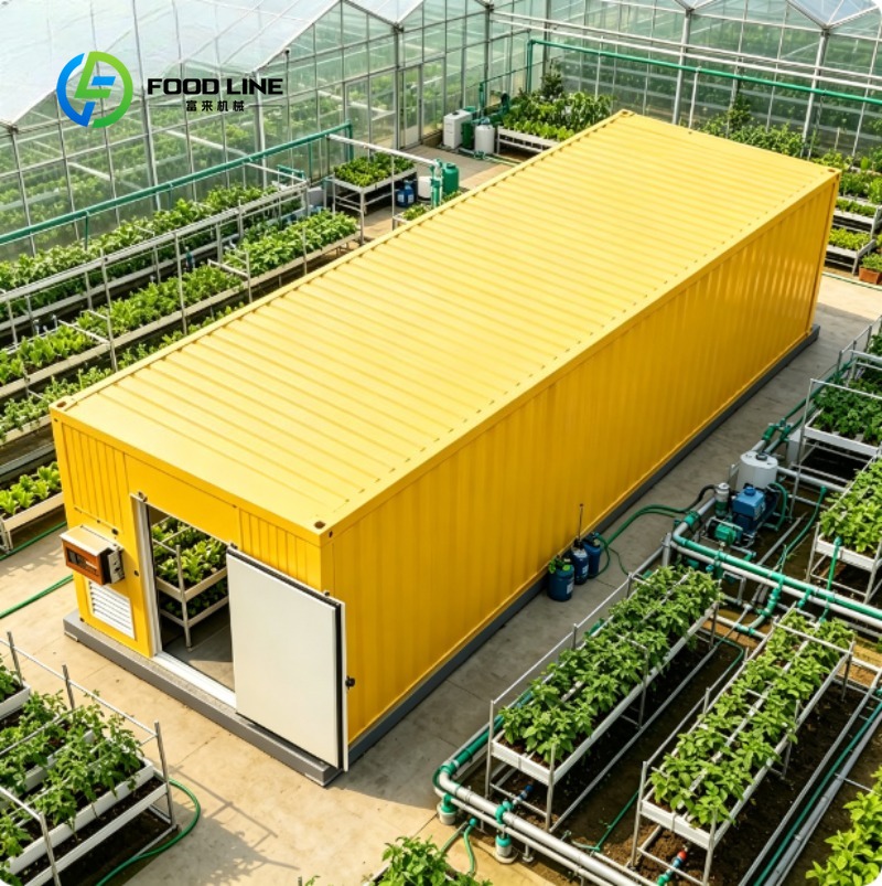 Urban Farming Is - ระบบปลูกพืชอัตโนมัติแบบโมดูลาร์ในตู้คอนเทนเนอร์ สำหรับการทำฟาร์มแนวตั้งในเมืองและการเกษตรในร่ม