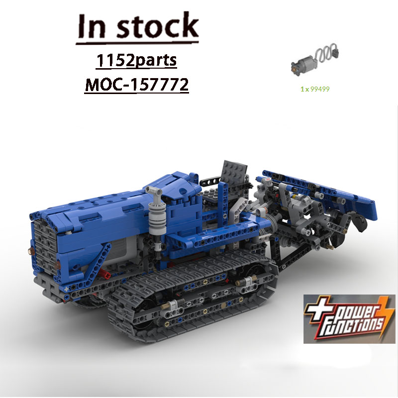 MOC-157772 รถแทรกเตอร์ตีนตะขาบ - Urban Farming Is บทวิจารณ์และราคา