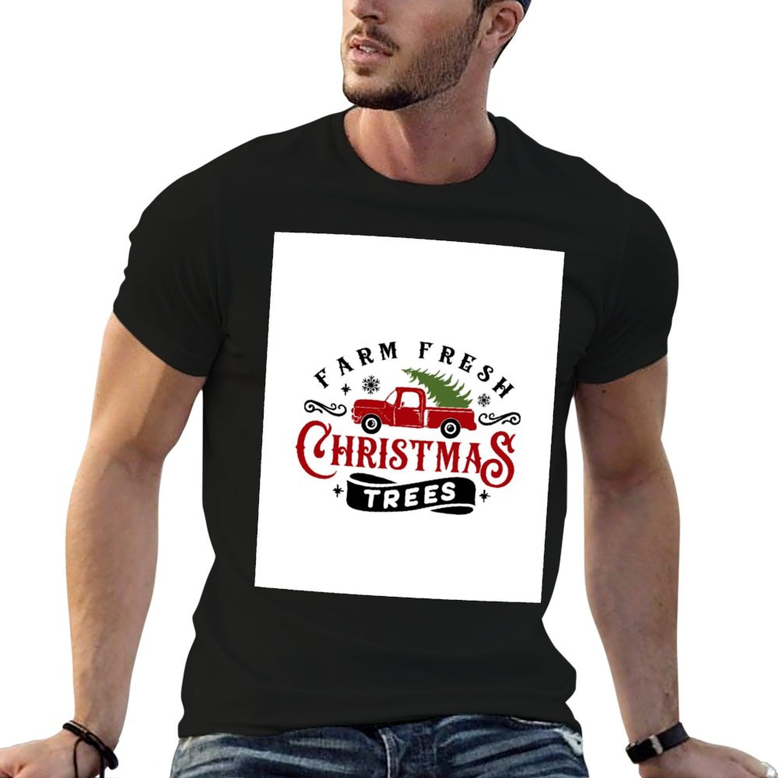 เสื้อยืดลายต้นคริสต์มาสสดจากฟา - Urban Farming In China บทวิจารณ์และราคา