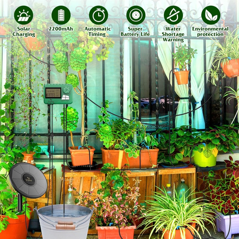 อุปกรณ์ชลประทานพลังงานแสงอาทิต - Urban Farming System บทวิจารณ์และราคา